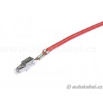 Opravárenský kabel s kontaktem JPT 2.8, rudý