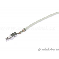 Opravárenský kabel s kontaktem JPT 2.8, bílý