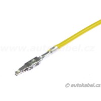 Opravárenský kabel s kontaktem MPT 1.5 - žlutý