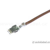 Opravárenský kabel s kontaktem SPT 4.8, hnědý