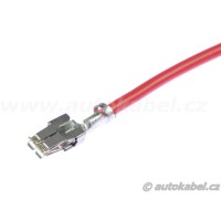 Opravárenský kabel s kontaktem SPT 4.8, rudý