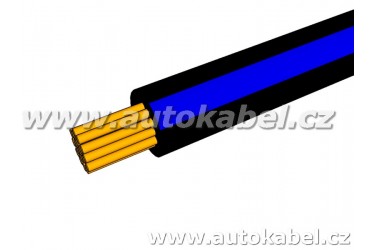 Autovodič FLRY-B 0,50 mm² černý/modrý