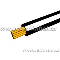Autovodič FLRY-A 0,35 mm² černý / bílý