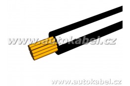 Autovodič FLRY-B 1,5 mm² černý / bílý