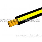 Autovodič FLRY-B 1,0 mm² černý/žlutý