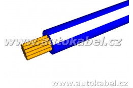 Autovodič FLRY-B 0,50 mm² modrý/bílý