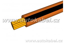 Autovodič FLRY-B 0,50 mm² hnědý/černý