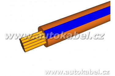 Autovodič FLRY-B 0,50 mm² hnědý/modrý