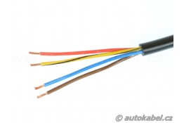 Kabel FLRY-A - 4x0,50 mm²