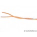 Kroucený autovodič FLRY 2x0,35 mm² oranžový/hnědý+oranžový/šedý