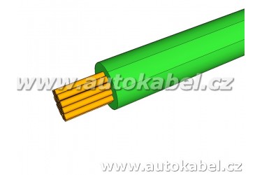 Autovodič FLRY-A 0,35 mm² zelený
