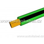 Autovodič FLRY-B 1,0 mm² zelený/černý.