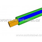 Autovodič FLRY-B 1,0 mm² zelený / modrý.
