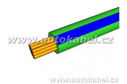 Autovodič FLRY-B 1,5 mm² zelený/modrý, balení 100 m cívka