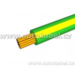 Autovodič FLRY-B 1,0 mm² zelený/žlutý
