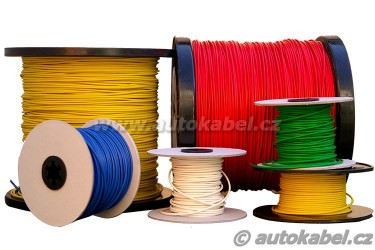 Autovodič FLRY-B 1,0 mm² modrý/rudý