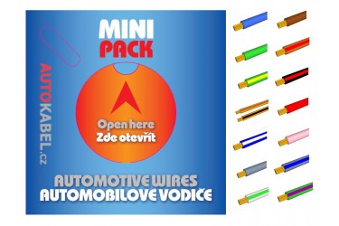 Autokabel MINIPACK - FLRY-B 1,0 mm² rudý