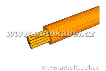 Autovodič FLRY-B 1,0 mm² oranžový