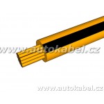 Autovodič FLRY-B 1,0 mm² oranžový/černý