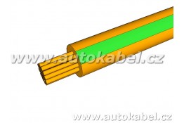 Autovodič FLRY-B 1,0 mm² oranžový/zelený
