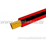 Autovodič FLRY-B 1,0 mm² rudý/černý