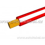Autovodič FLRY-B 1,0 mm² rudý/bílý