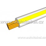 Autovodič FLRY-B 0,50 mm² bílý / žlutý