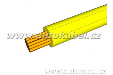 Autovodič FLRY-A 0,35 mm² žlutý
