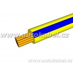 Autovodič FLRY-B 1,0 mm² žlutý/modrý