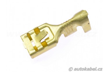 Dutinka Faston 6,3 do 2,5mm² s jazýčkem