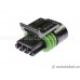Konektor Delphi MP150 3pin, pro snímače, sada s kontakty.