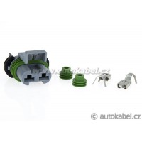 Konektor Delphi  MP630, 2 pin, dutinky, sada, typ A, 15363990..  
