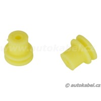 Průchodka pro konektory Delphi  GT280 do 2.5 mm², žlutá