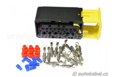 Sada konektoru TE, MCP 15F / 6x2,8 + 9x1,5