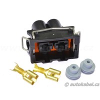 Sada konektoru Delphi 2F/6,3 - VW 357951722. +kontakty +průchodky.