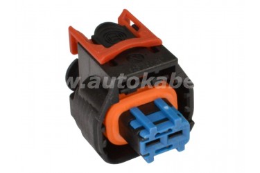 Konektor BOSCH COMPACT4, 2pin, modrý TPA