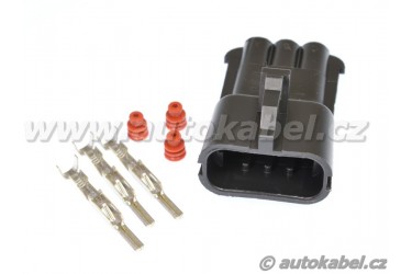 Sada konektoru Delphi  MP280, 3 pin, 15300003