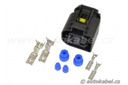 Hybridní konektor Kostal KT58 - 4pin, 2+2, SADA