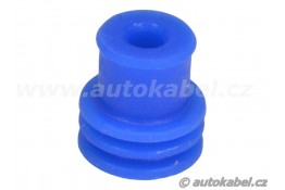 Průchodka pro konektory Kostal 5.8 - modrá, vodič 6 mm²