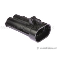 Těleso konektoru Delphi  MP630/A, 2 pin, kolíky 15363993 