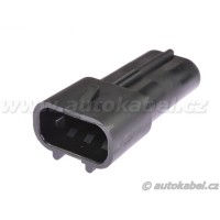 Těleso konektoru Delphi  MP630/B, 2 pin, kolíky, 12034269.  