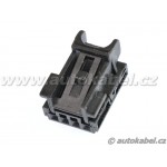 Těleso konektoru MQS mini 4 pin pro dutinky, VAG 8K0973754 Těleso konektoru MQS mini 4 pin pro dutinky, VAG 8K0973754