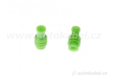 Průchodka pro konektory MicroTimer, MQS, MCON , zelená