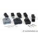 Těleso konektoru Delphi Sicma, 3pin, modré