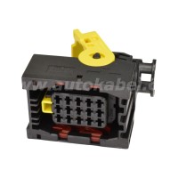 Těleso konektoru TE MCP 15F, černé 