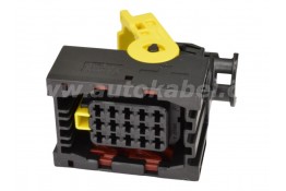 Těleso konektoru TE MCP 15F, černé 