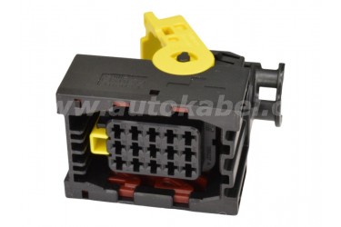 Těleso konektoru TE MCP 15F, černé 