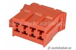 Konektor TE 8F, 8 pin - rudý