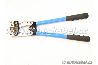 Lisovací kleště na silnoproudá kabelová oka 6 - 50 mm²