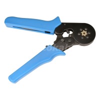 Lisovací kleště na dutinky šestistranné.